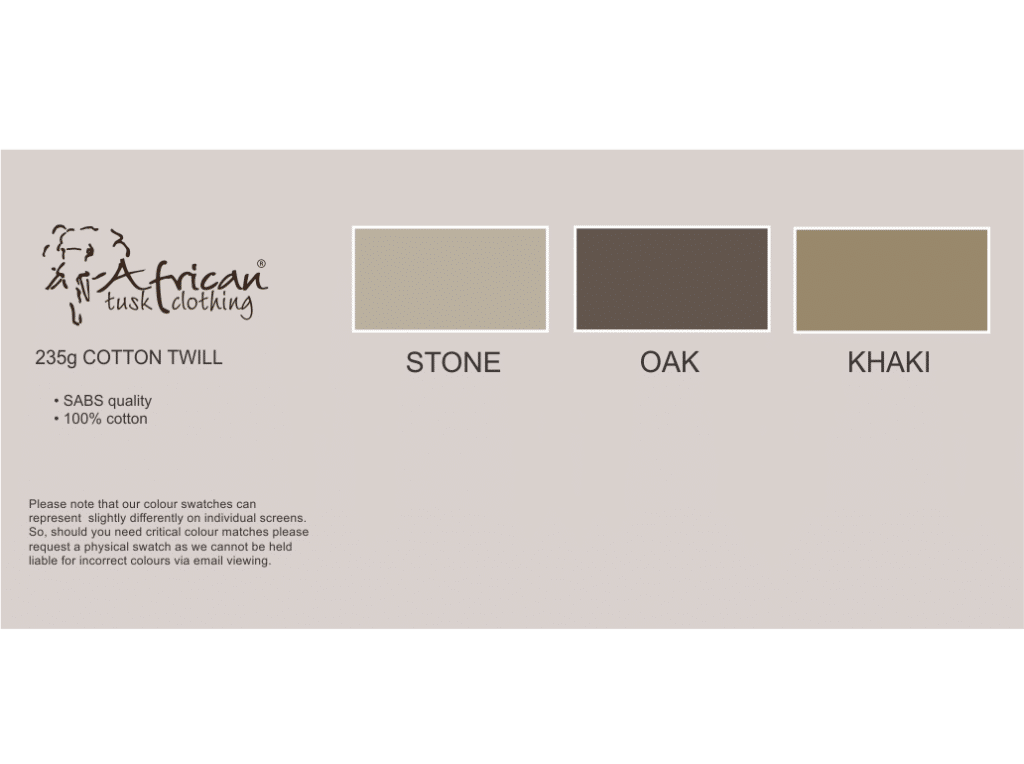 ATC 235g COTTON TWILL